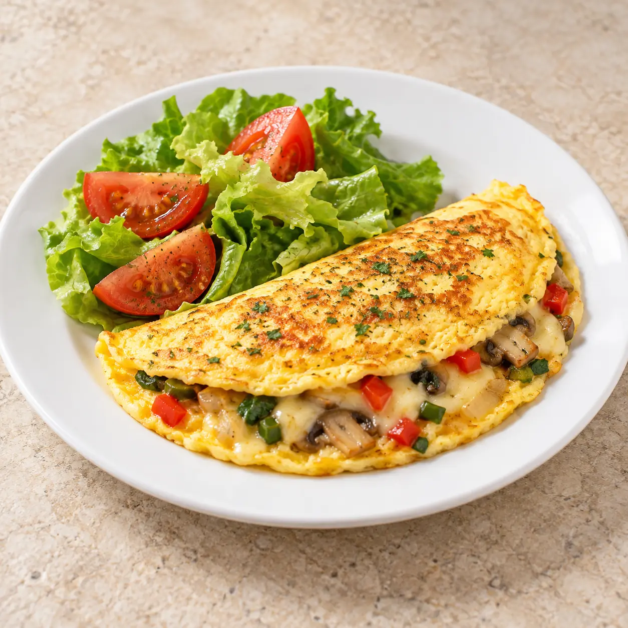 Omeletes do Almoço do Toni