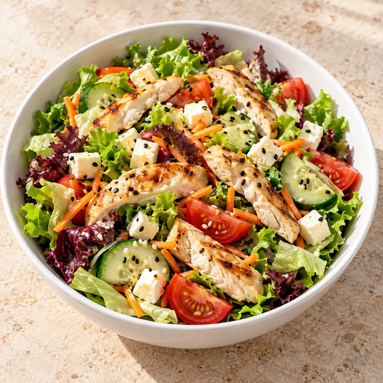 Saladas do Almoço do Toni