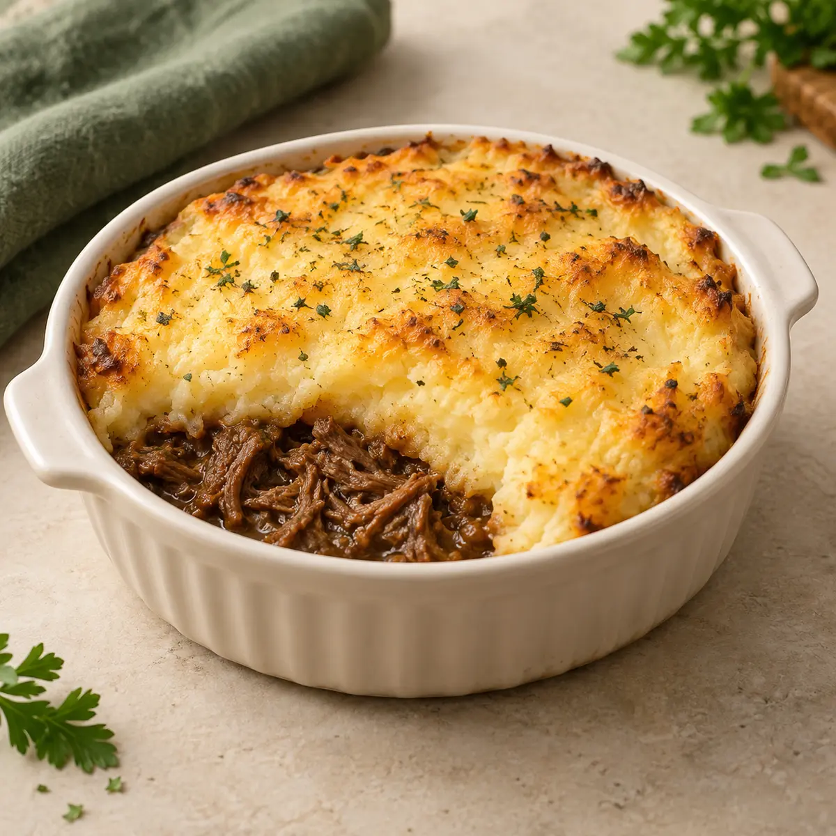 Escondidinho de carne de panela